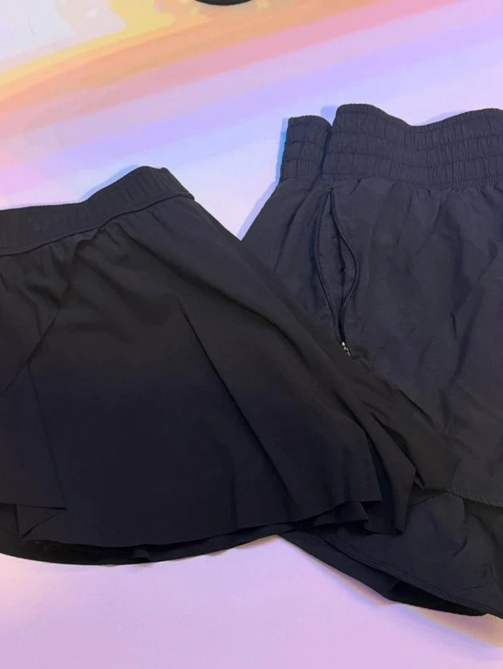 Set of 2 - women’s size large athletic shorts